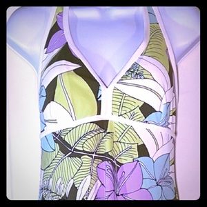 Tommy Bahama Relax halter swimwear dress, medium